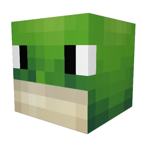 erkinmejerkin Minecraft avatar head, 3D render