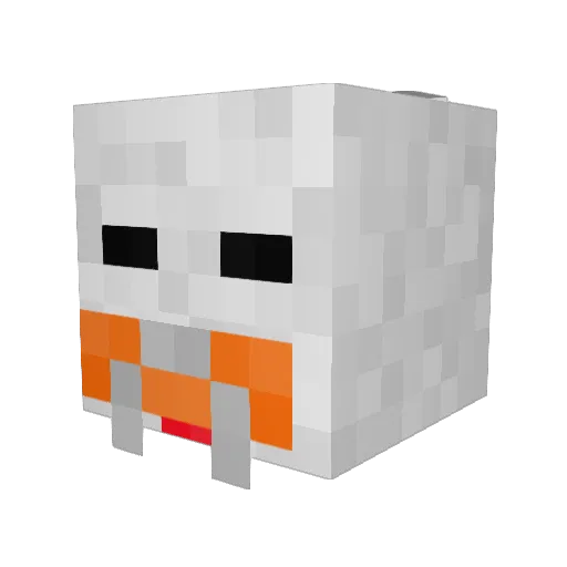 erkki6945 Minecraft avatar head, 3D render