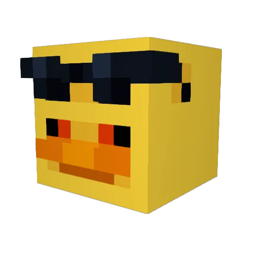 erko_99 Minecraft avatar head, 3D render