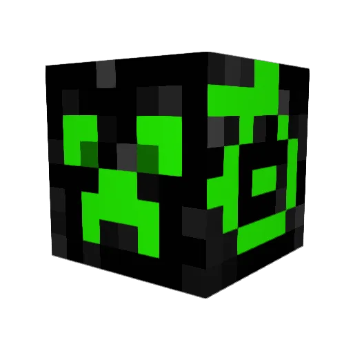 erkum Minecraft avatar head, 3D render