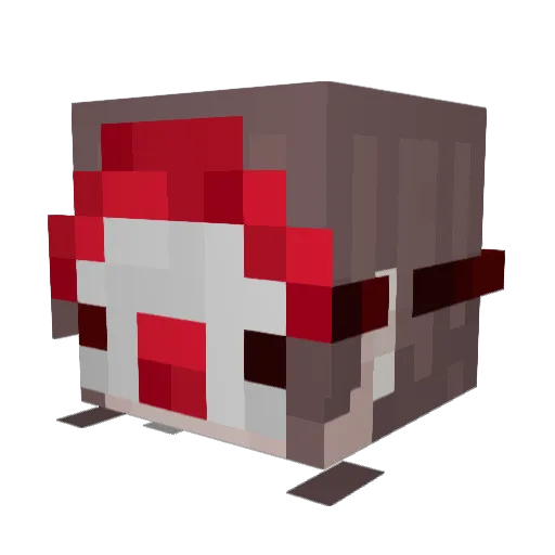 erlizz Minecraft avatar head, 3D render