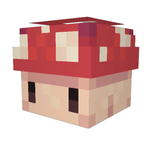 erlyo Minecraft avatar head, 3D render