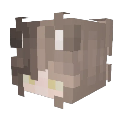 ermanu19 Minecraft avatar head, 3D render