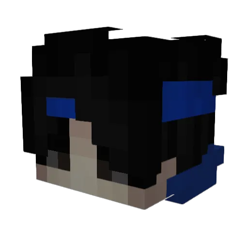 ermec99 Minecraft avatar head, 3D render