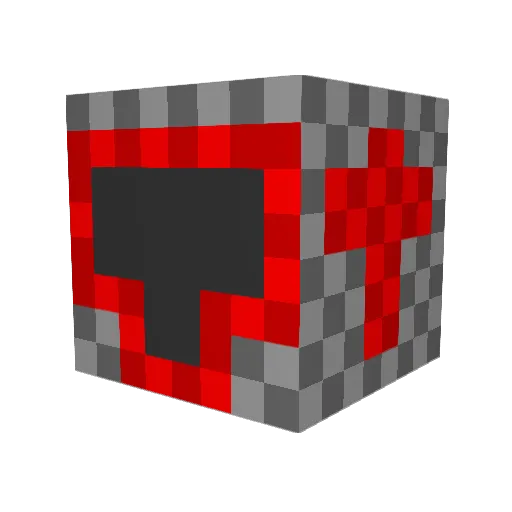 ermigotnothing Minecraft avatar head, 3D render