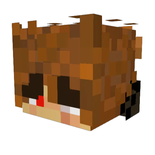 erminios123 Minecraft avatar head, 3D render