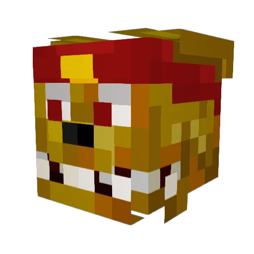 ermwhat69 Minecraft avatar head, 3D render