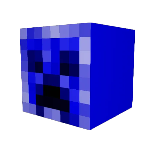 ernstjungerfan Minecraft avatar head, 3D render