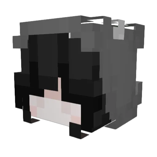 eroiscool Minecraft avatar head, 3D render
