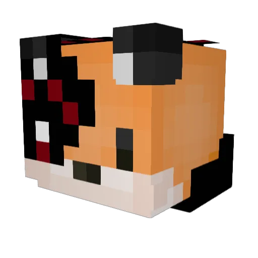 eros_123 Minecraft avatar head, 3D render
