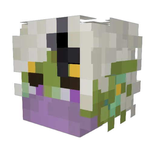 erosionn_ Minecraft avatar head, 3D render