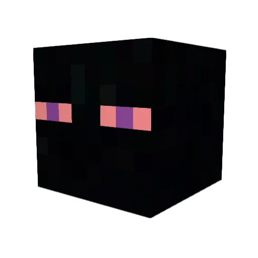 erotic Minecraft avatar head, 3D render