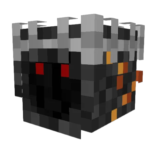 error28876 Minecraft avatar head, 3D render
