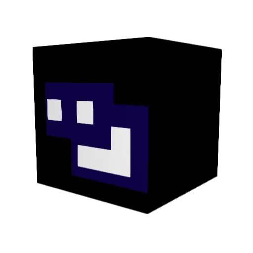 erterlink Minecraft avatar head, 3D render
