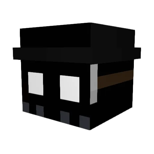 erupro12 Minecraft avatar head, 3D render