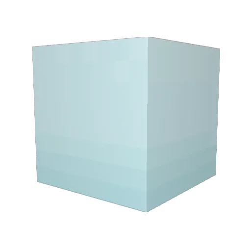 erw_10 Minecraft avatar head, 3D render