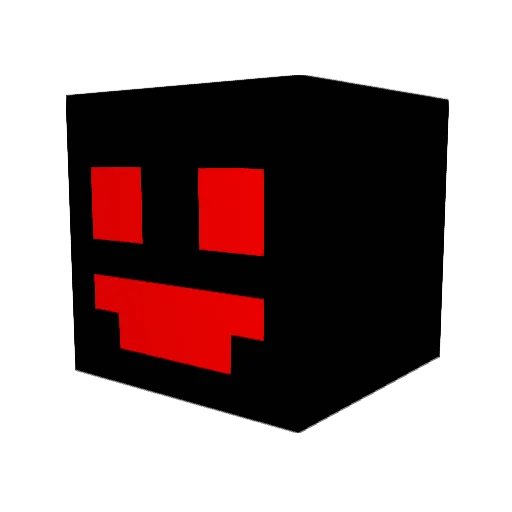 erza60 Minecraft avatar head, 3D render