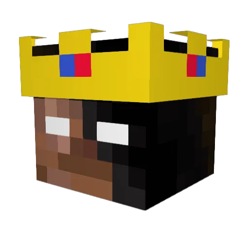 es5u3169 Minecraft avatar head, 3D render
