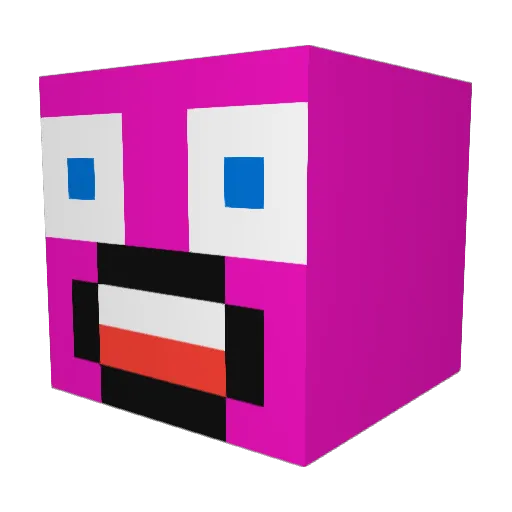 esbe2790 Minecraft avatar head, 3D render
