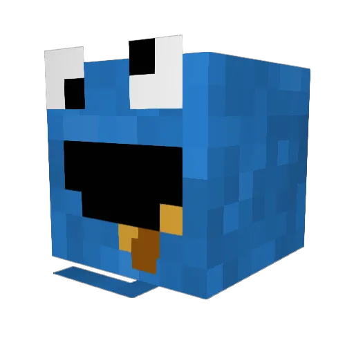 esbekah Minecraft avatar head, 3D render