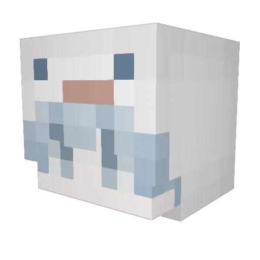 escapemysoul44 Minecraft avatar head, 3D render