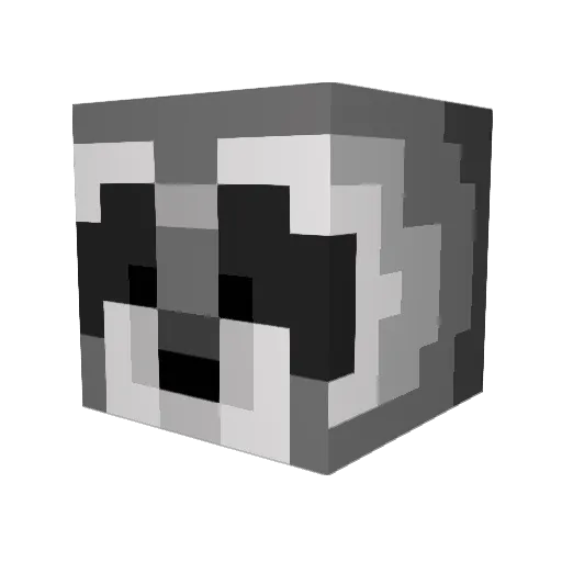 escapingsrq Minecraft avatar head, 3D render