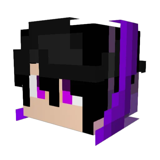 escorpalo Minecraft avatar head, 3D render