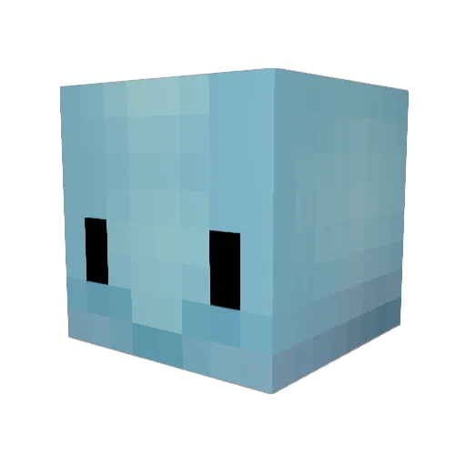 escuerito Minecraft avatar head, 3D render