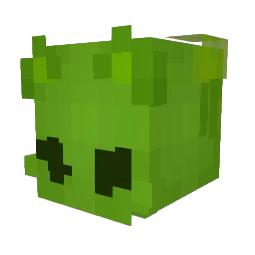 esist3B Minecraft avatar head, 3D render
