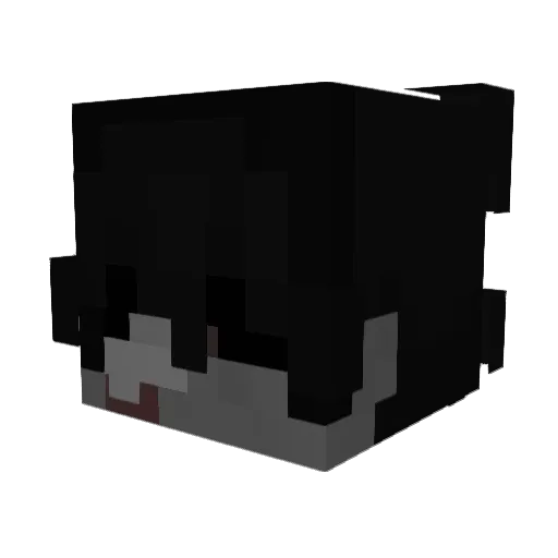 esjocik Minecraft avatar head, 3D render