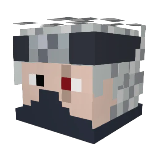 eskal99 Minecraft avatar head, 3D render
