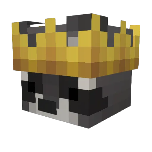 eskallery Minecraft avatar head, 3D render