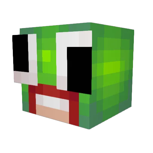 eskitit04 Minecraft avatar head, 3D render