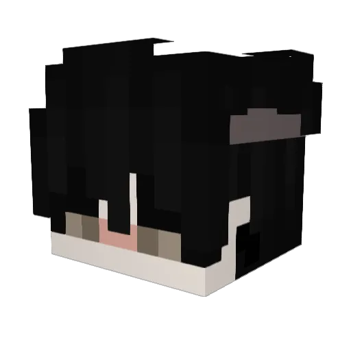 eslam_H Minecraft avatar head, 3D render