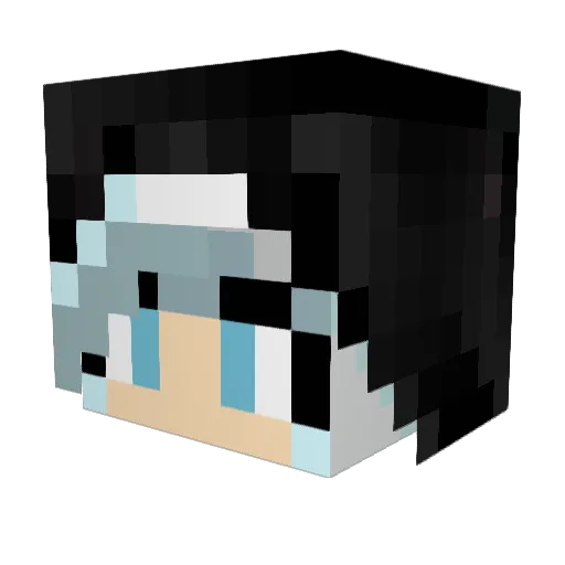 eslzslv Minecraft avatar head, 3D render