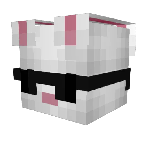esn2007 Minecraft avatar head, 3D render