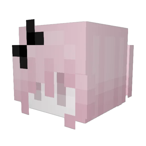 esoterickal Minecraft avatar head, 3D render