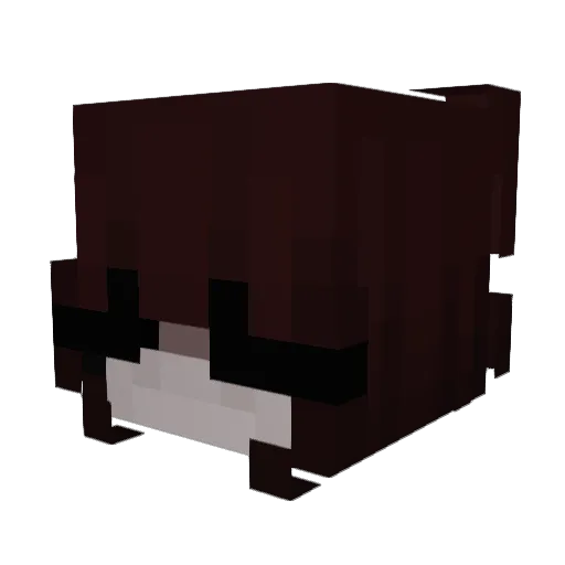 esparre Minecraft avatar head, 3D render