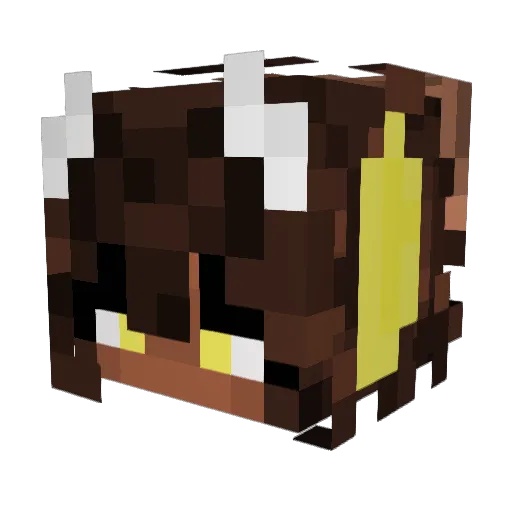 espeara Minecraft avatar head, 3D render