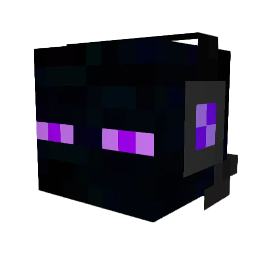 espectrolas Minecraft avatar head, 3D render