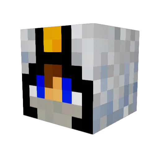 espia0919 Minecraft avatar head, 3D render