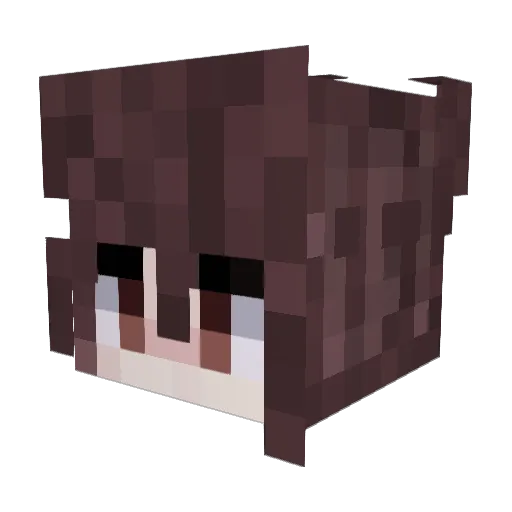 espimarisa Minecraft avatar head, 3D render