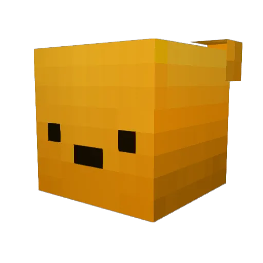 espk005 Minecraft avatar head, 3D render