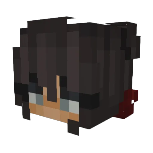 esra_lyn Minecraft avatar head, 3D render