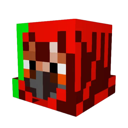 essan0425 Minecraft avatar head, 3D render