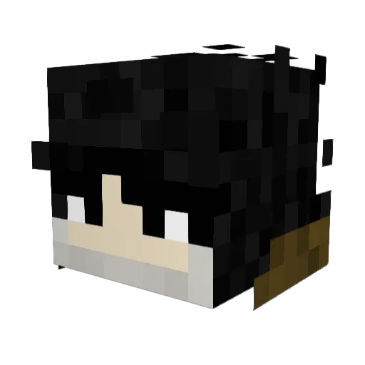 estanislao95 Minecraft avatar head, 3D render