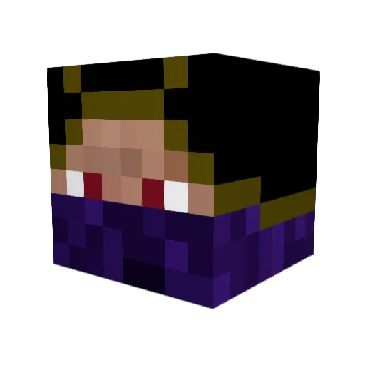 esteban_delgado Minecraft avatar head, 3D render
