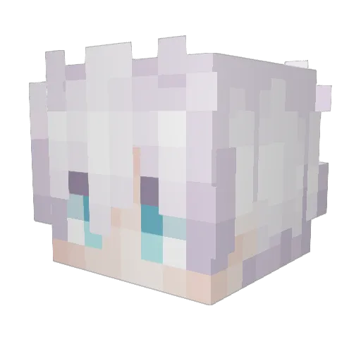 estebita19 Minecraft avatar head, 3D render