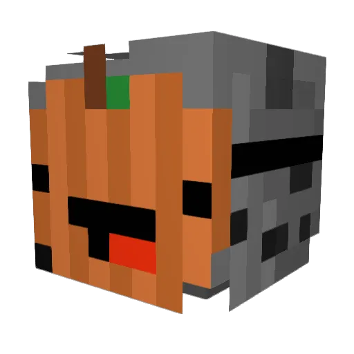 esteque_ Minecraft avatar head, 3D render