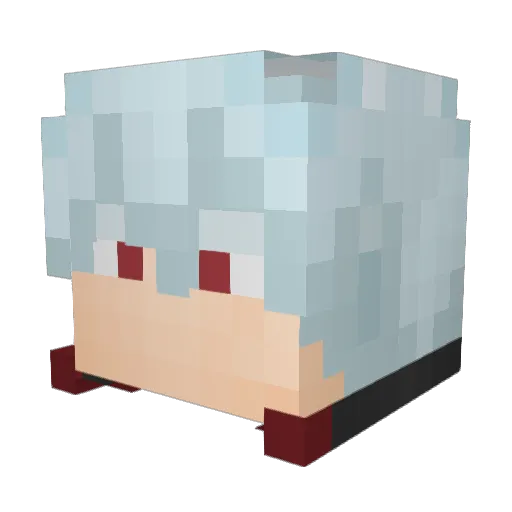 esteve345 Minecraft avatar head, 3D render